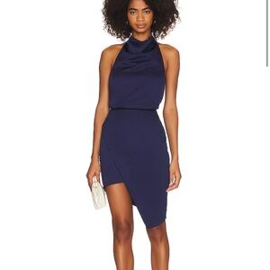 Camo Dress ELLIATT in navy